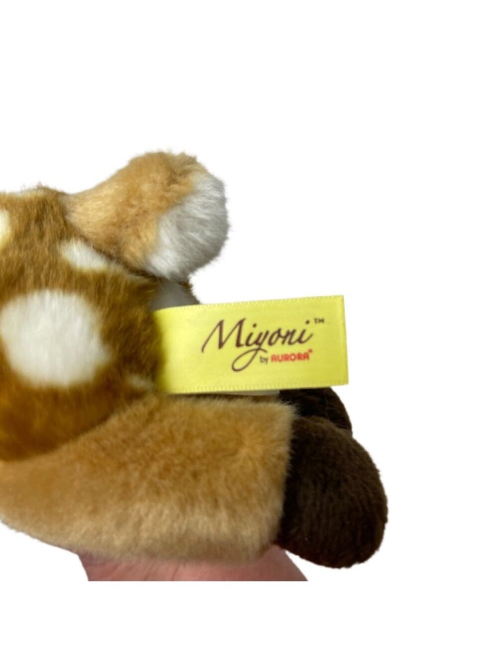 Miyoni By Aurora Fawn Deer Plush 9" - Picture 3 of 5